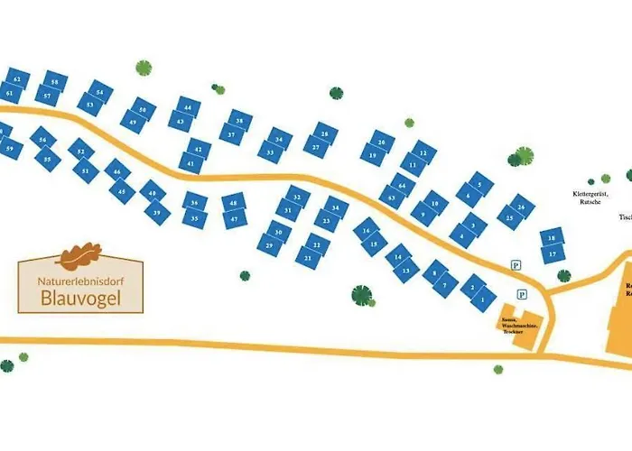 Holzferienhaeuser Im Naturerlebnisdorf Blauvogel ハッセルフェルデ