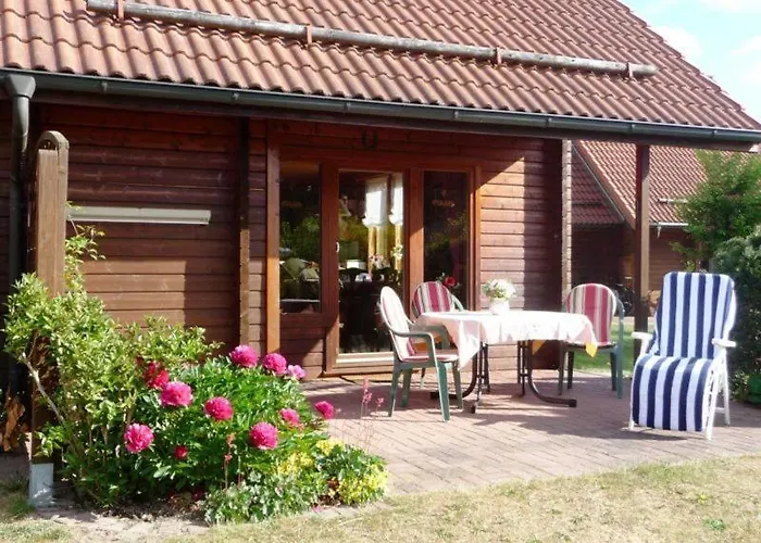 別荘 Holzferienhaeuser Im Naturerlebnisdorf Blauvogel *