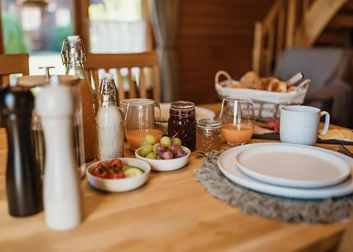 別荘 Holzferienhaeuser Im Naturerlebnisdorf Blauvogel