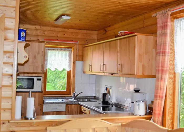 別荘 Holzferienhaeuser Im Naturerlebnisdorf Blauvogel *