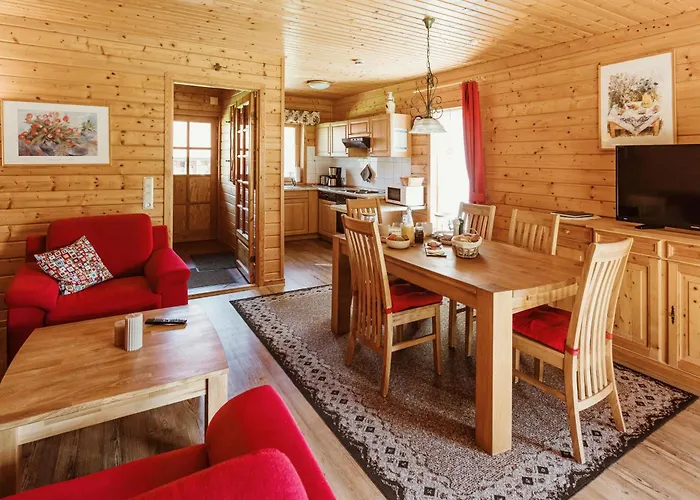 Holzferienhaeuser Im Naturerlebnisdorf Blauvogel