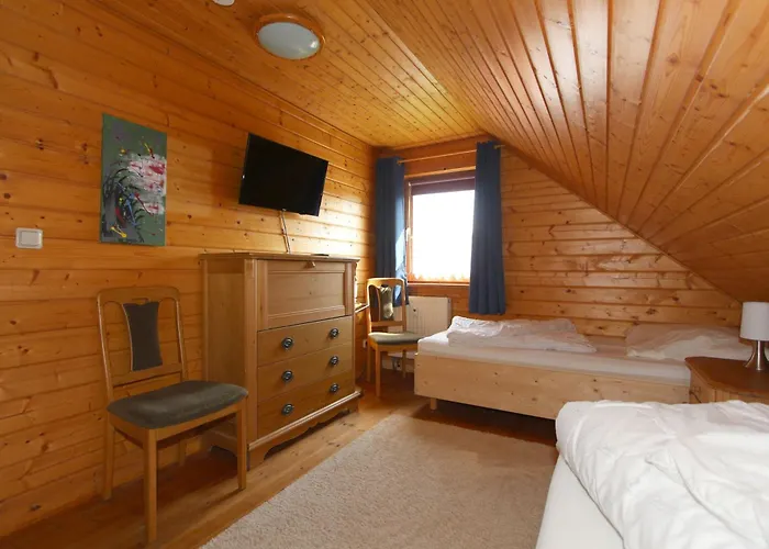 別荘 Holzferienhaeuser Im Naturerlebnisdorf Blauvogel